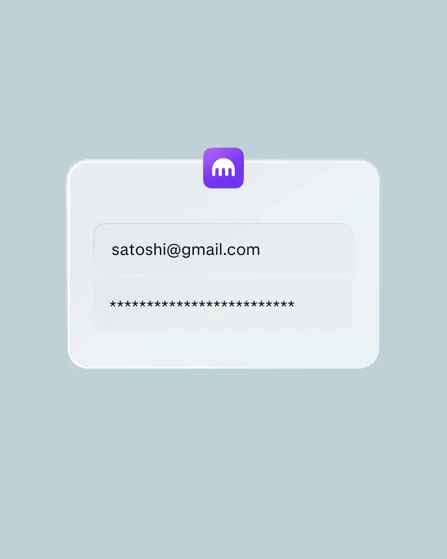 Schritt 1, Registrieren: Gebt eure E-Mail und den Wohnsitz an. In einem schnellen Verifizierungsprozess wird eure Identität geprüft.