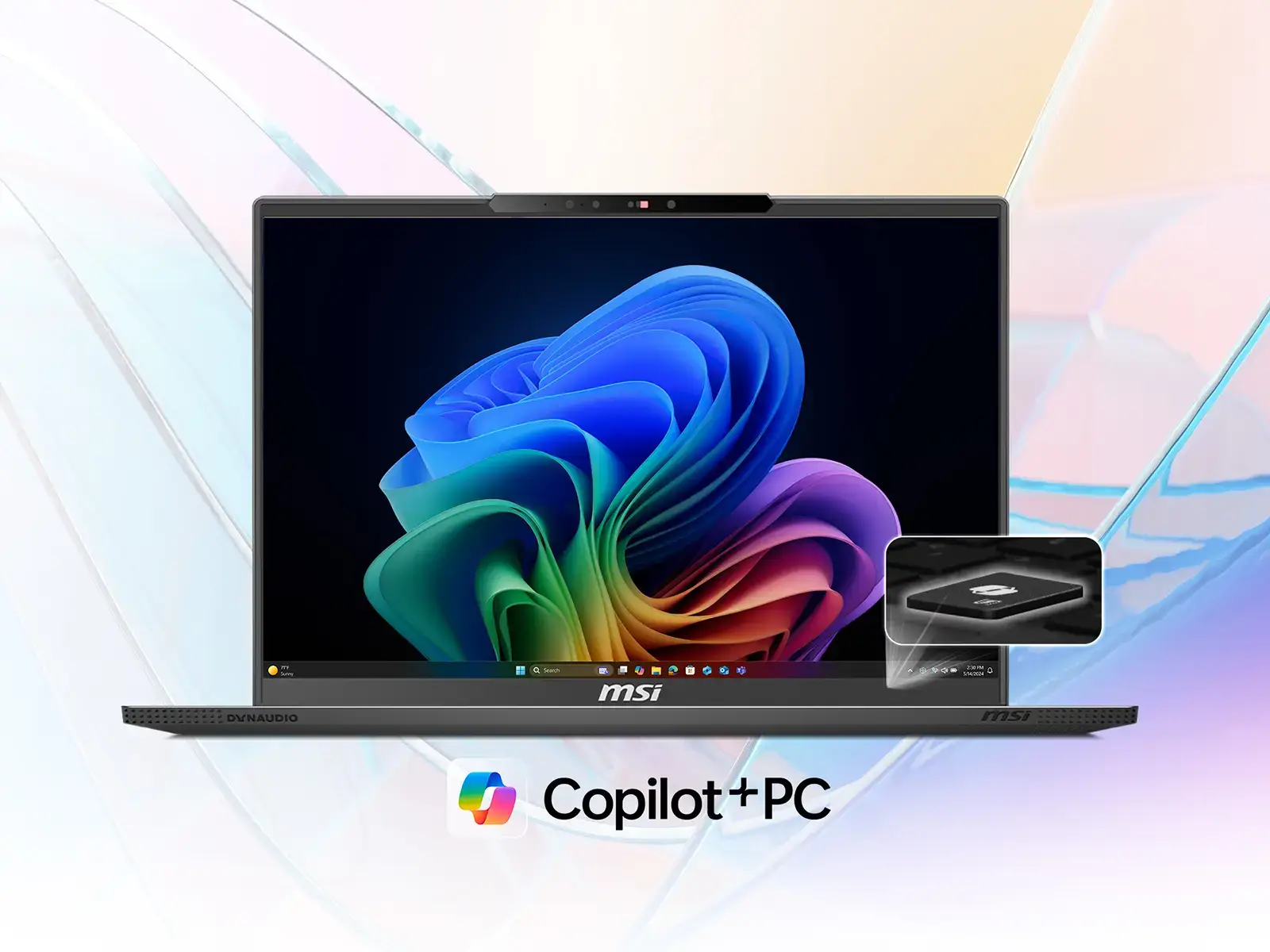 Dank der NPU im AMD Ryzen™ AI 5 340 Prozessor erfüllen beide Modelle die Anforderungen für Copilot+ PCs und können unterstützte KI-Funktionen direkt auf dem Laptop ausführen.